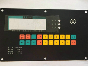 Membrane Control Graphic Overlay for Weighing