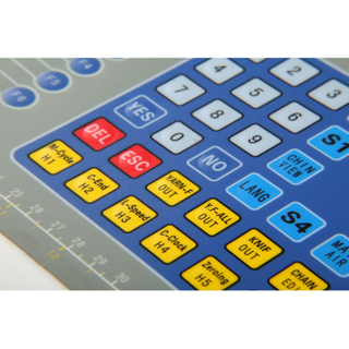 Polydome Easy Clean Muliti type Membrane Switches