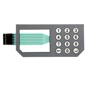 Matte Finish 4 by 4 Matrix Keypad Industrial Control Membrane Switches