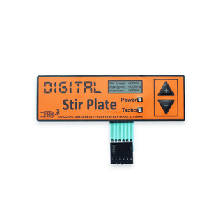 LEDs Membrane Switch Pad for Digital Stir Plate Devices